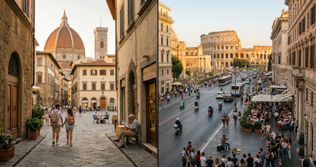 meglio firenze o roma